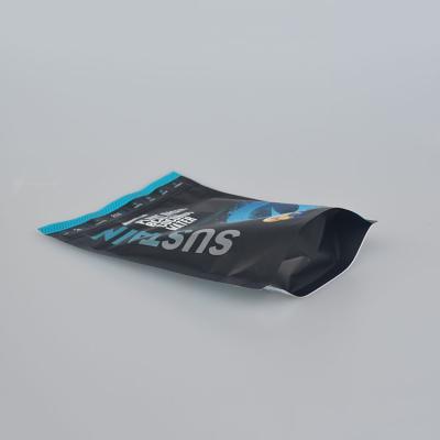 Food grade custom printed foil stand up pouch with zip lock