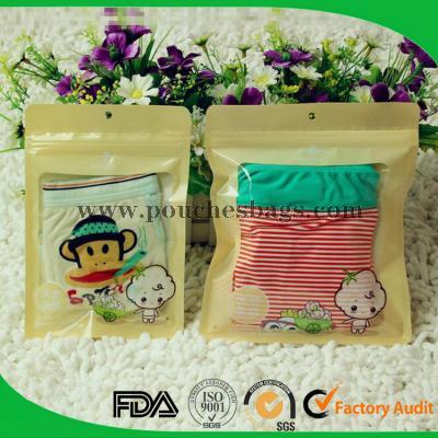 Dongguan manufacturer custom ziplock bag with matte finish and airhole