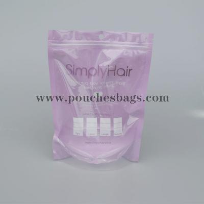 packaging carry design slide zip plastic bag slide lock gusset