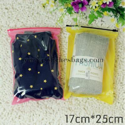 Laminated Customized clothing zip bag Boxer package zipper bag