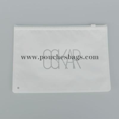 hot sale soft touch compostable PLA matte finish zip lock clothing bags