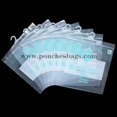 hot custom wholesale price plastic hang sell resealable bags