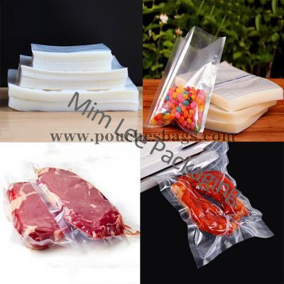 sous vide embossed plastic biodegradable sealer sealed storage vacuum bag for food packaging