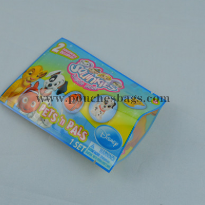 Cute plastic toy candy packaging bag