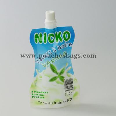 Customized printing stand up spout pouch for food