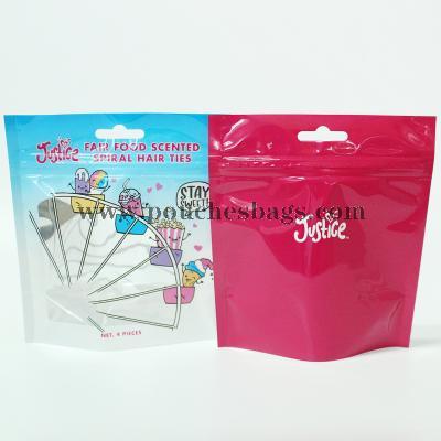 Custom printing mylar stand up pouch with ziplock