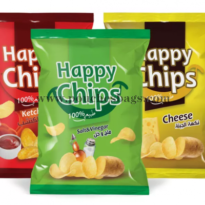 Food mylar biscuits packaging pouch plastic aluminum foil snack sealing bag flexible potato chips packaging sachets